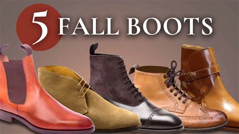 5 Essential Men's Boots For Fall/Autumn | Gentleman's Gazette