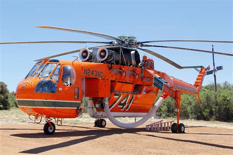 Serpentine Airfield (SABC): Erickson Air Crane (Inc) Sikorsky S-64E N243AC