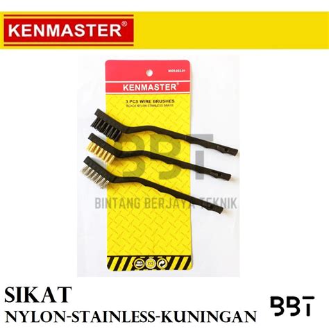 Jual Kenmaster Sikat Kawat Mini Pcs Wire Brush Sikat Kuningan