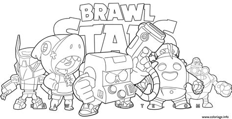 Free Printable Brawl Stars Coloring Pages