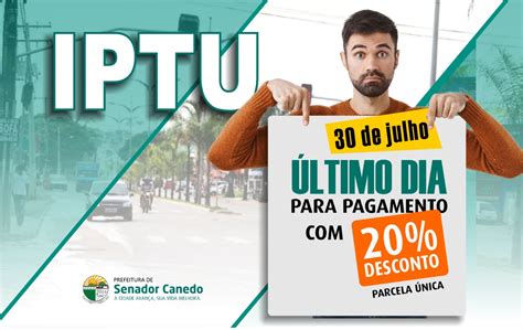 Ltimo Dia Para Pagar Seu Iptu Itu De Desconto Ou Efetuar O