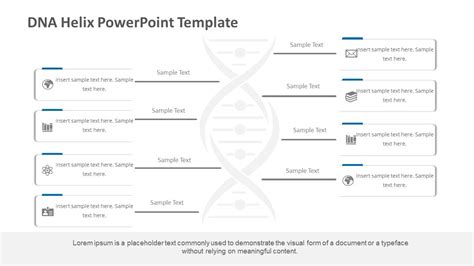 Dna Helix Powerpoint Template