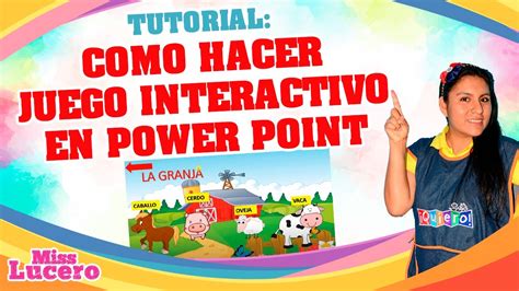 Como Hacer Un Juego Interactivo En Power Point Miss Lucero Youtube