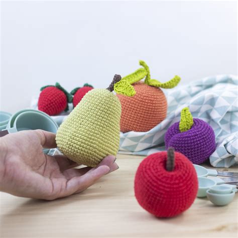 Patr N Pack De Frutas Amigurumi Amigurumi Duende De Los Hilos