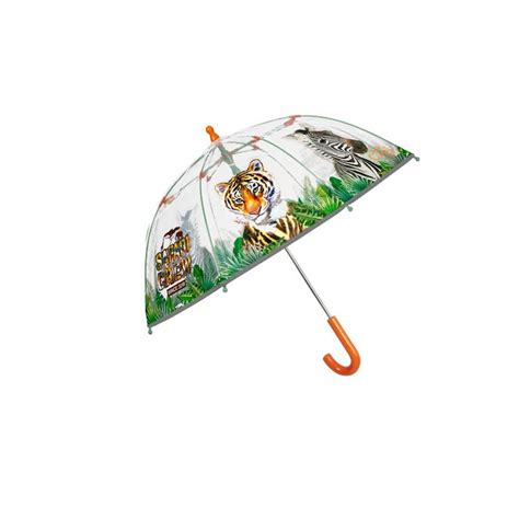 Parapluie Cloche Transparent Liseret Noir Parapluies Transparents