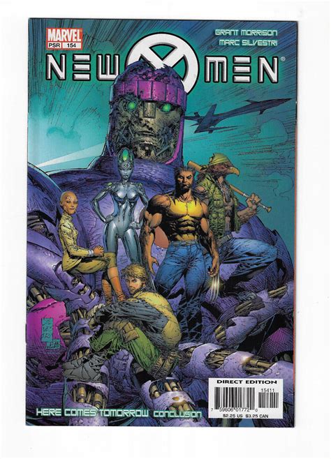 New X Men Here Comes Tomorrow Pt Silvestri Sentinel Cvr Marvel