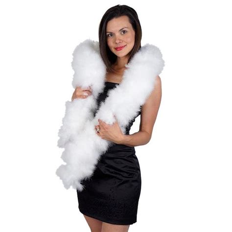 Deluxe White Marabou Feather Boa Extra Full Luxurious Etsy