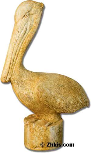 Large Pelican Statue For Outdoors Outdoor Garden Statues Statuary