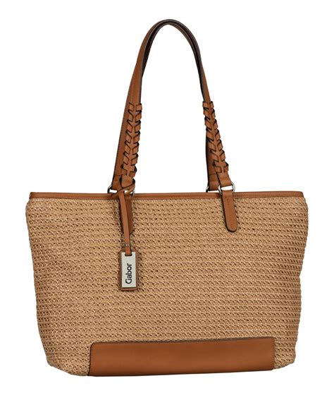 Gabor Shopper Ana Zip Shopper L Mixed Beige Modeherz