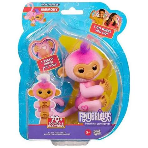 Fingerlings Baby Monkey Zoe Figure Wowwee Toywiz