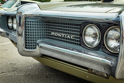 1969 Pontiac Tempest Hardtop Coupe Grille And Front Bumper Detai