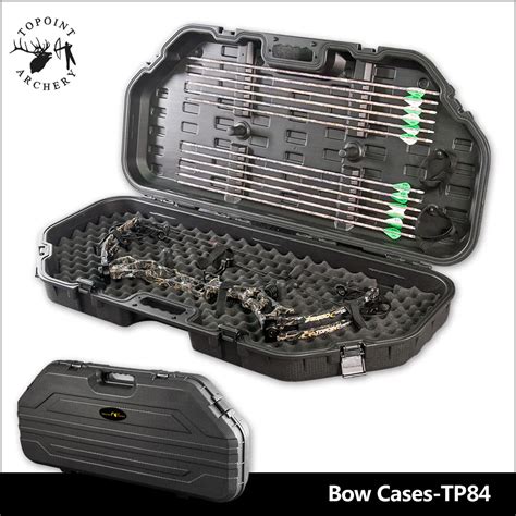 Topoint Archerycompound Bow Hard Storage Case Arrow Case Padded