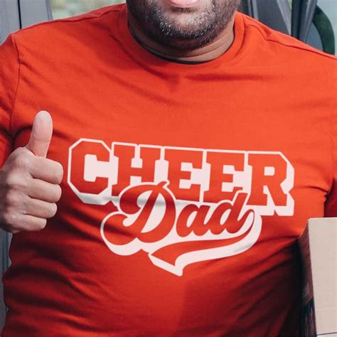 Cheer Dad SVG, Cheer Dad PNG - Inspire Uplift