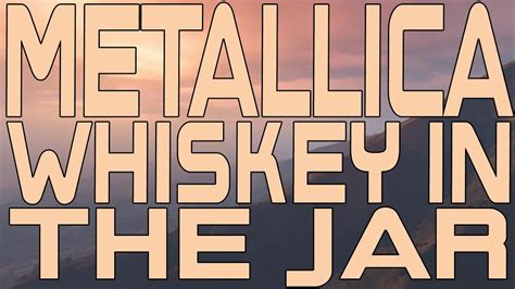 Metallica Whiskey In The Jar Instrumental Cover Youtube