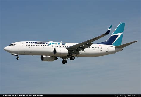 C GKWJ Boeing 737 8CT WestJet Airlines Martin Robson JetPhotos