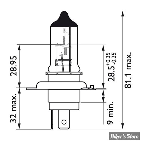 AMPOULE HS1 CULOT PX43T 35 35W CITY VISION MOTO LA PIECE