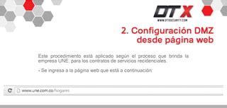 Configuracion Dmz PPT