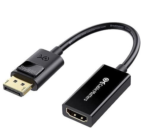 Amazon Cable Matters 2 Pack DisplayPort To HDMI Adapter DP To