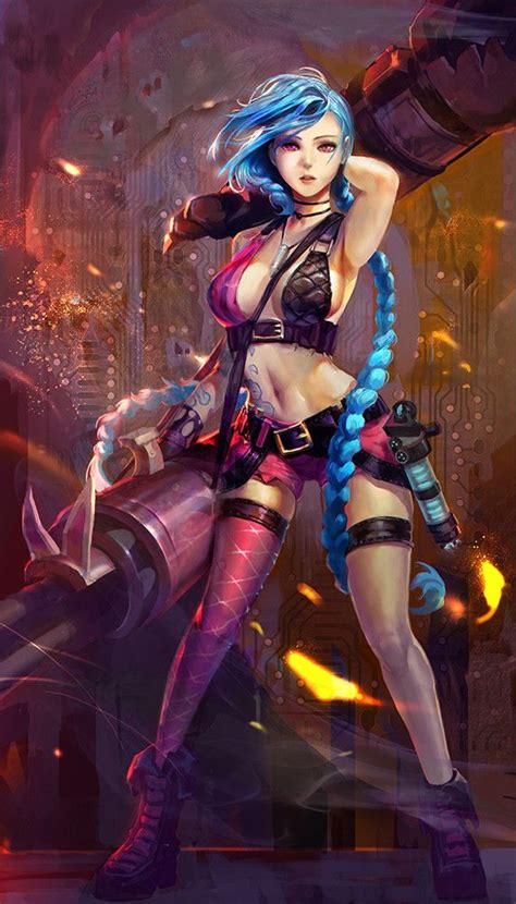 Some Of My Favorite Jinx Fan Art Apologies For No Artists Jinx