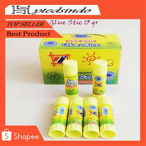 Jual Glue Stick Lem Kertas Putar Gram Pack Pcs Shadato