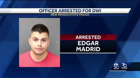 State Officer Arrested For Dwi In Albuquerque Youtube