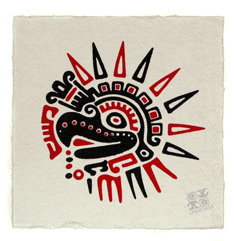 Aztec Eagle by geoceb on DeviantArt