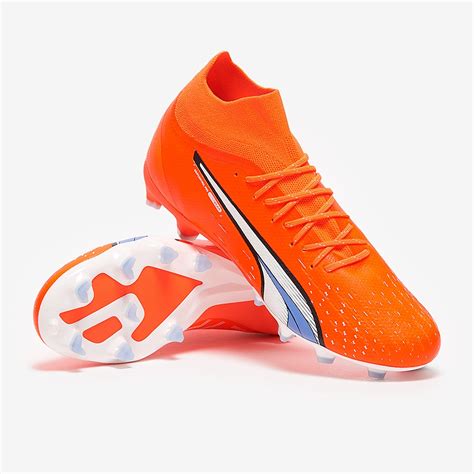 Puma Ultra Pro Fgag Puma Ultra Orangepuma Whiteblue Glimmer Mens