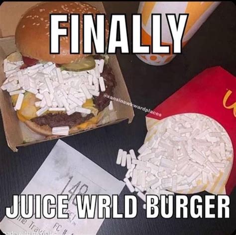 Finally Juice Wrld Burger