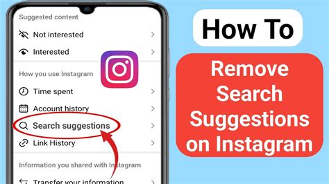 How To Delete Instagram Search Suggestions When Typing 2024 Youtube