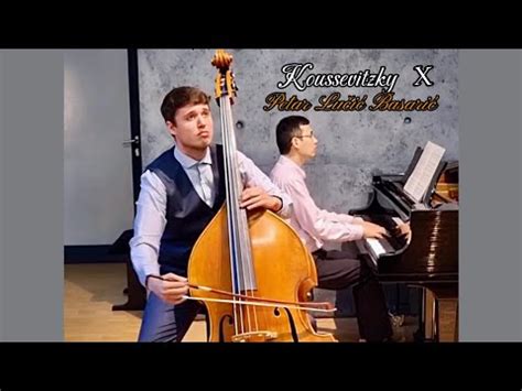 Serge Koussevitzky Double Bass Concerto Op 3 2nd Movement Andante