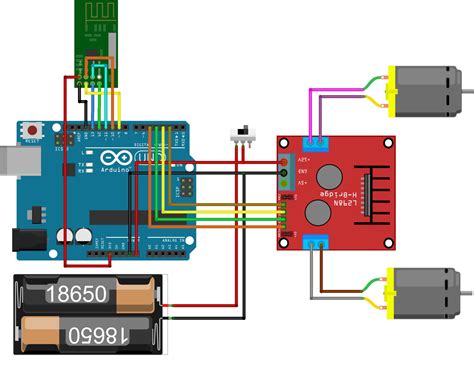 Building A Diy Rc Car With Arduino Uno Joystick Nrf24l01 46 Off