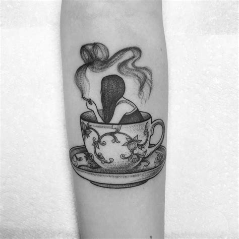 Top 77 Best Teacup Tattoo Ideas [2021 Inspiration Guide]