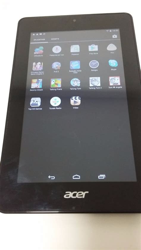 Tablet Acer Iconia One 7 B1 730 Tela 7 8gb Intel Dual Cor R 390 00