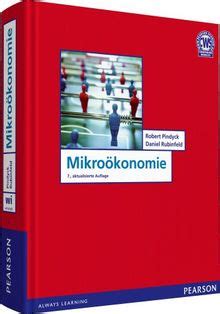 Mikroökonomie Pearson Studium Economic VWL von Pindyck Prof Dr