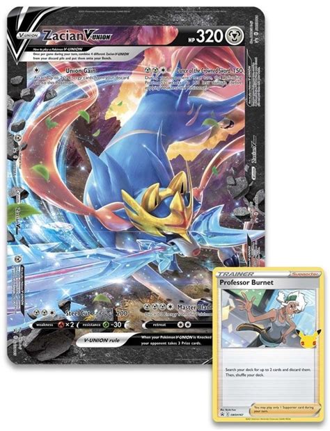 Pokemon TCG Zacian V Union Special Collection Box Ozone Bg