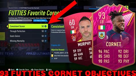 HOW TO COMPLETE CORNET OBJECTIVES FAST 93 Rated Futties Maxwel