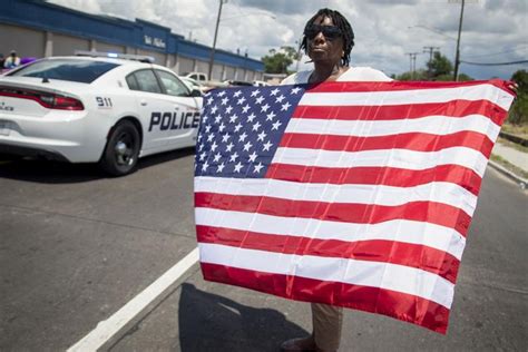 Photos Baton Rouge Community Pays Final Respects To Officer Montrell