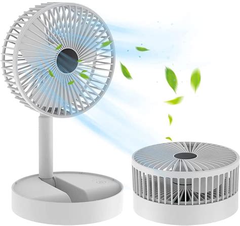 Freeboot Powerful Rechargeable High Speed Table Desk Fan For Home