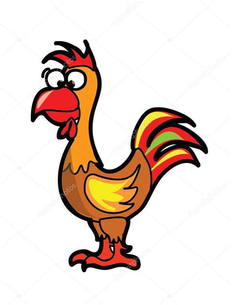 Farm Rooster Bird Stock Vector Image By ©virinaflora 101392982