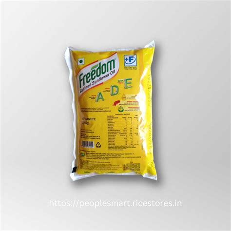 Freedom Refined Sunflower Oil Litre People S Mart