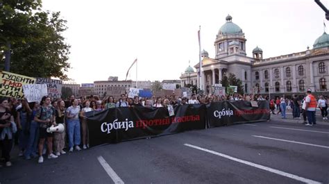 Naredni Protest Koalicije Srbija Protiv Nasilja Ispred Ustavnog Suda U