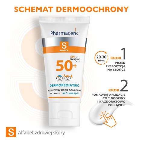 Pharmaceris S Dermopediatric Bezpieczny Krem Ochronny Do Twarzy SPF50