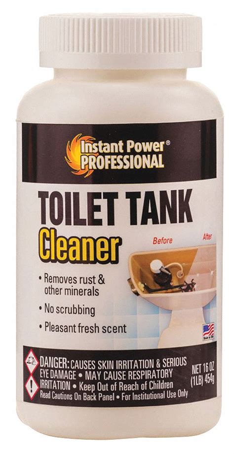 Instant Power Professional Toilet Tank Cleaner 1 Lb Cleaner Container Size Bottle Cleaner