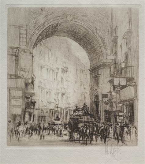 Arco San Carlo Naples By William Walcot Artvee