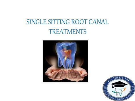 Single Sitting Root Canal Treatment