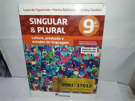 Livro Singular Plural Ano Manual Do Professor Laura Figu Mercadolivre