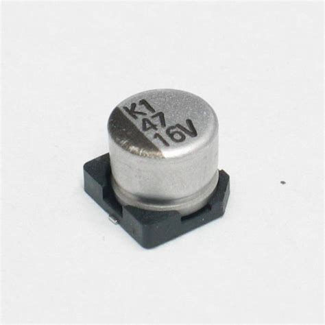 Capacitor Eletrolítico Smd 47μf 16v 105°c 47uf