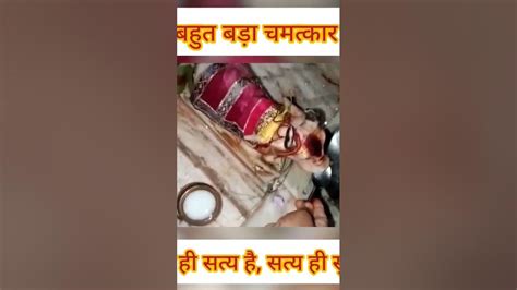 शंकर महादेव के नंदी जी ने दुध पिया तिरोकी बड़ी सीकर राजस्थान में।। Youtube