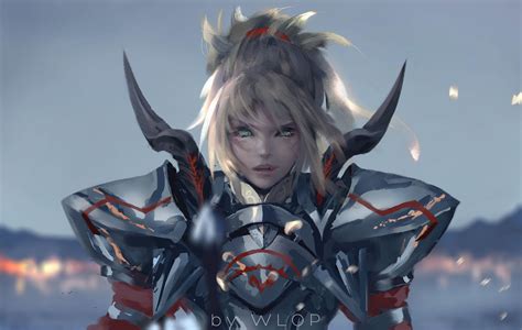 Mordred By Wlop On Deviantart