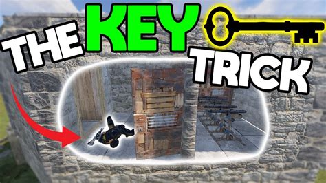 The Genius Rust Key Lock Trap Base Youtube